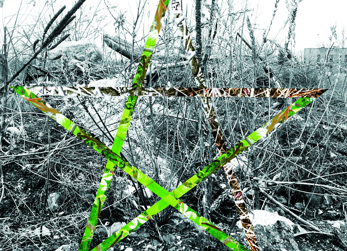 Ruderal Witchcraft, 2023. 
 Rubble, Riot, Gate 
 Published with the Ruderal Witchcraft Manifesto, in The Witch Studies Reader. Duke University Press, 2025